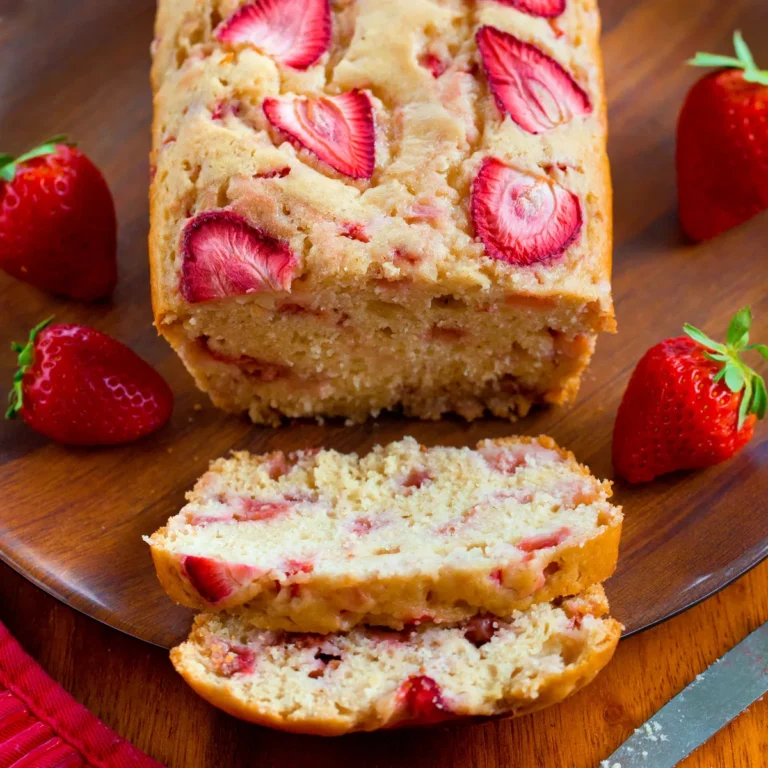 Strawberry Bread Recipe – With 2 Cups Fresh Strawberries!