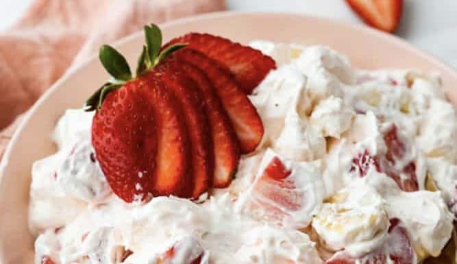 Strawberry Cheesecake Salad Recipe | The Recipe Critic